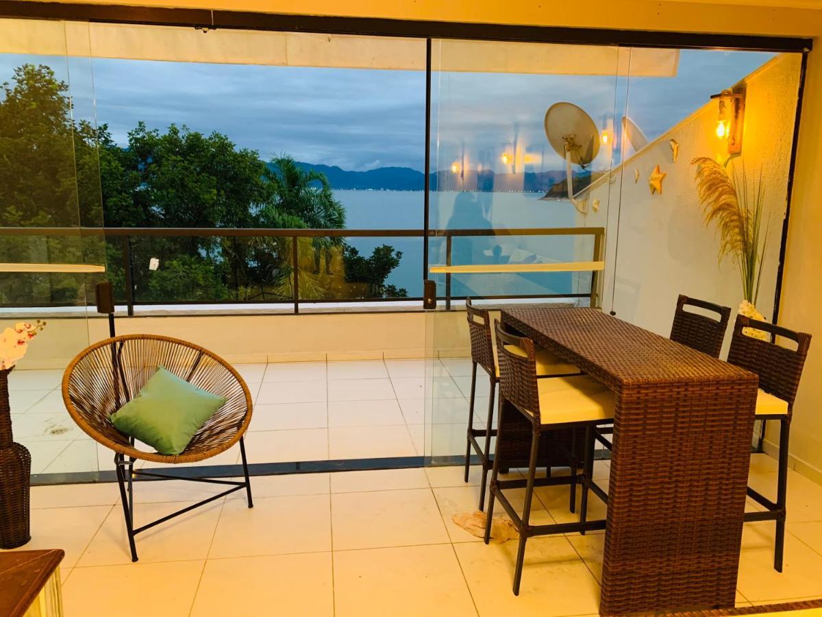 Lindo Duplex Pé Na Areia com Praia Privativa Caraguatatuba Exterior foto
