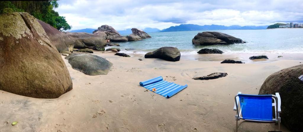 Lindo Duplex Pé Na Areia com Praia Privativa Caraguatatuba Exterior foto